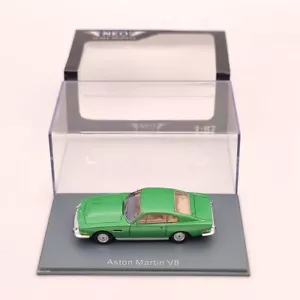 MODELLI SCALA NEO 1/87 Aston Martin V8 Resina Auto Collezione Limitata Verde - Foto 1 di 6