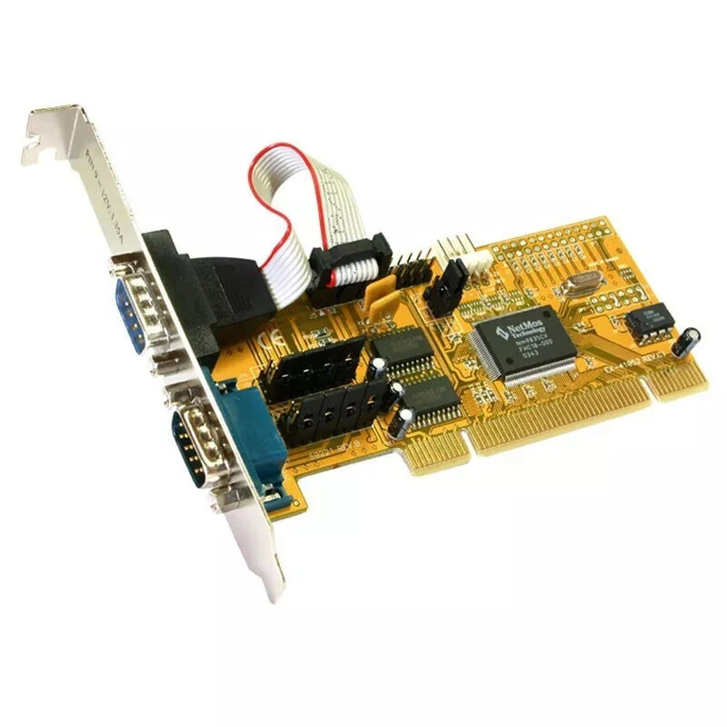 Scheda Pci EX-41052 Rev D DCB9 Doppia Porta Seriale Rs232 Com 12v - Immagine 1 di 1