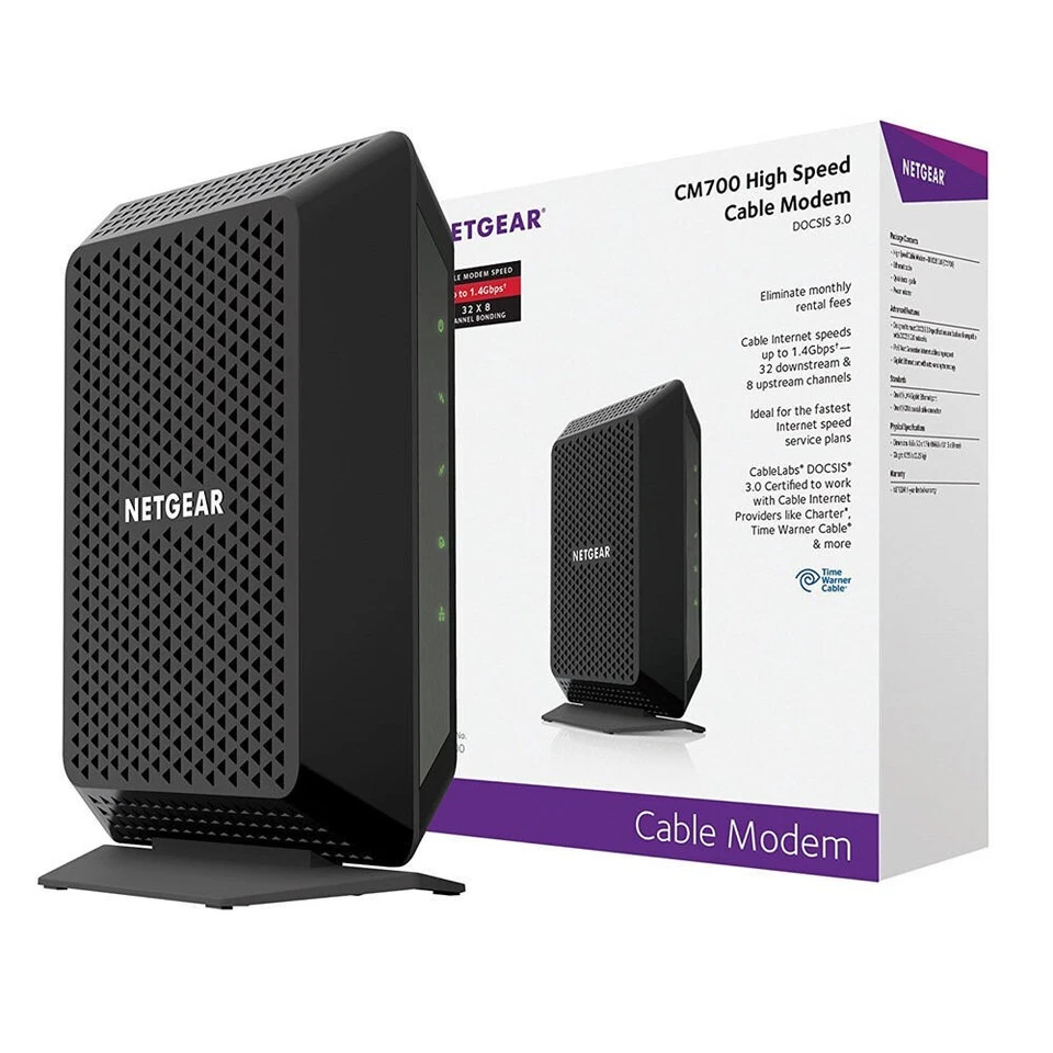 Netgear DOCSIS 3.0 32x8 High Speed Cable Modem - Image 1 of 4
