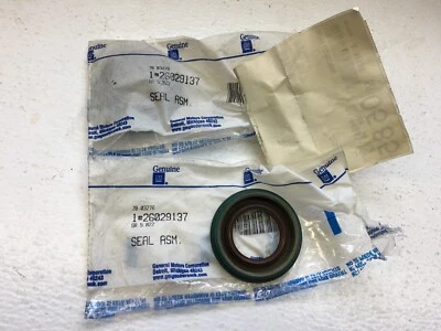 Par de sellos de cojinete de rueda trasera GM OEM 1992-2005 Chevy GMC 26029137 S10 Blazer Foto 1 de 4