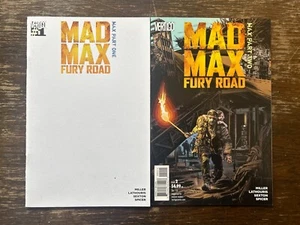 MAD MAX FURY ROAD 1 2 NM- LOT Blank Sketch 1st Furiosa Nux Immortan Joe Vertigo - Picture 1 of 6