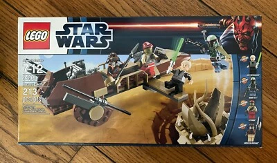 Lego 9496 Star Wars DESERT SKIFF Lando Kithaba Boba Fett Luke Skywalker *RARE* - Image 1 of 4