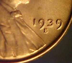 1939 S/S RPM 2 Lincoln Wheat Cent - Ch/Gem BU Red -Great Variety-c5878ucxx - Picture 1 of 6
