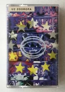 Zooropa by U2 Rare 1993 Malaysia Cassette Tape - Picture 1 of 4