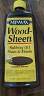 Minwax Wood Sheen Rubbing Oil Stain & Finish Colonial Walnut - 12 Oz Yellow Cap