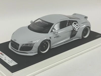 Белые заказные колеса 1/18 GT Spirit Audi R8 от 2019 Liberty walk GT325 AB054 - Изображение 1 из 4
