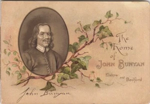 "The Home of John Bunyan Elstow and Bedford" - Circa 1890 Chromolithograph - Bild 1 von 1
