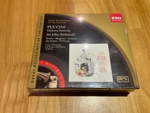 Puccini Madama Butterfly, Barbirolli 2 CD box set EMI new sealed - Picture 1 of 3