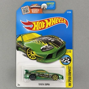 2015 Hot Wheels Toyota Supra Green HW SPEED GRAPHICS 2/10 Sparco Nitto NGK Tein - Picture 1 of 9