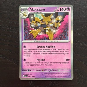 Alakazam 082/167 Pokemon Twilight Masquerade SV06 Rare Holo Card NM - Picture 1 of 2