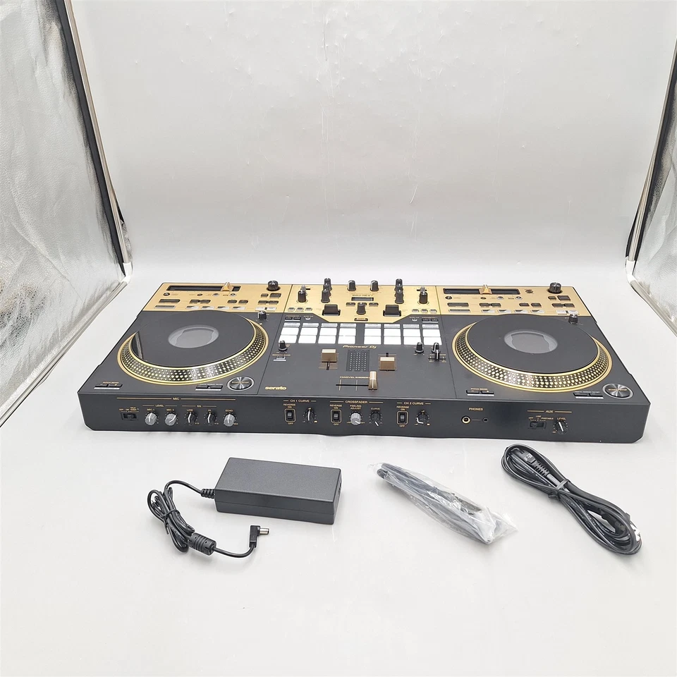 Pioneer DDJ-REV7-N Scratch-Style 2-Channel Double Deck Controller - Gold - Image 1 of 4