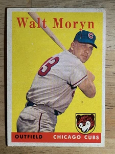 1958 Topps #122 Walt Moryn (VG) - Picture 1 of 2