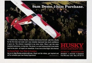 Three Husky Aircraft Ads 9/1/2025j - Picture 1 of 3