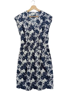 ICHI Vestido de Verano Mujeres Vestido Talla EU 38 azul-blanco look casual - Imagen 1 de 5