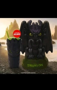 How To Train Your Dragon Cinemark Exklusiver Becher & Popcorn Eimer in der Hand Neu - Bild 1 von 9
