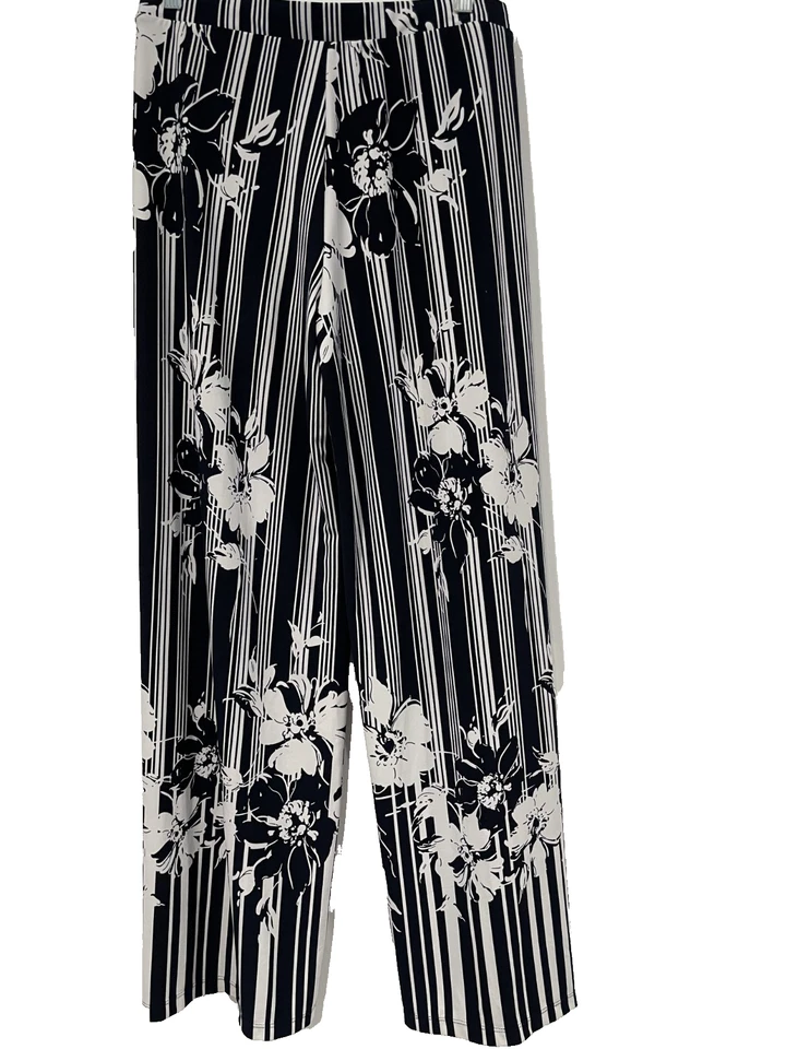 Pantalones cómodos Susan Graver modernos esenciales talla S tejido líquido Foto 1 de 4