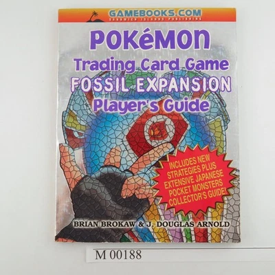 Pokémon Trading Card Game Fossil Expansion Player's Guide Brokaw 1999 Foto 1 de 4