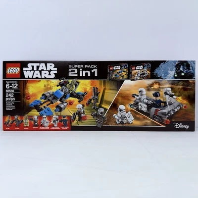 LEGO 66556 Star Wars: Super Pack 2 in 1 (75166 & 75167) NEW Sealed 2017 - Image 1 of 4