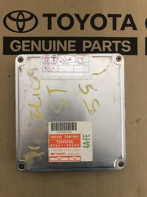 Toyota Celica 1990 1991 ecu ecm módulo de control del motor 89661-20600 Foto 1 de 2