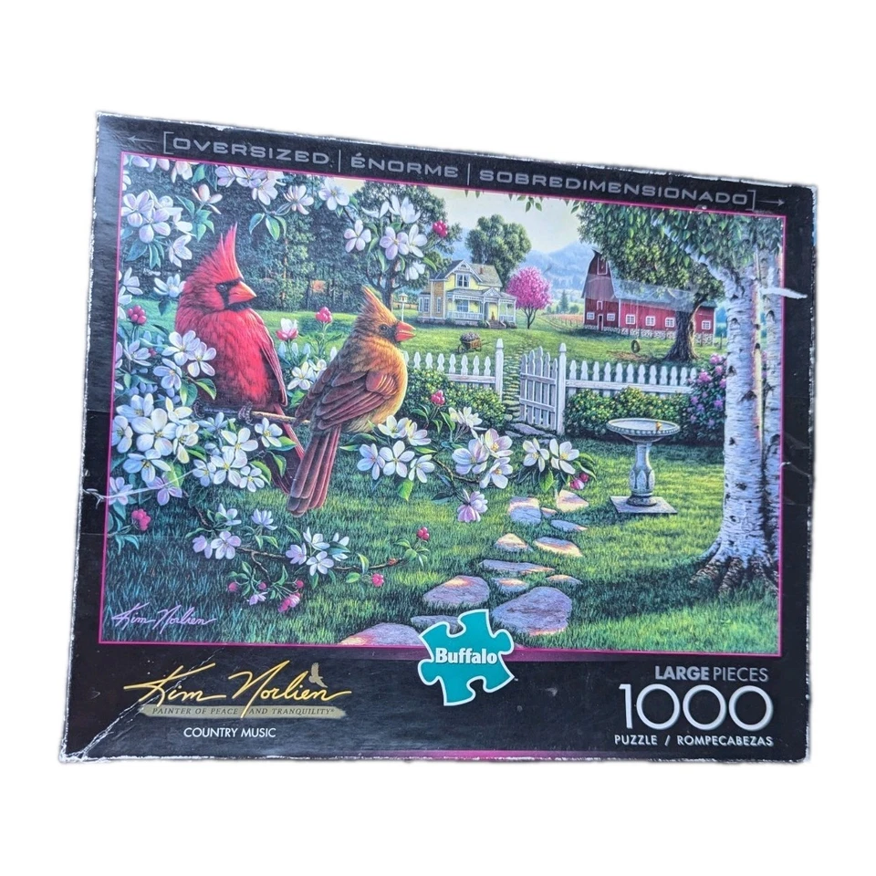Rompecabezas Buffalo Games Kim Norlien música country 1000 piezas Foto 1 de 1
