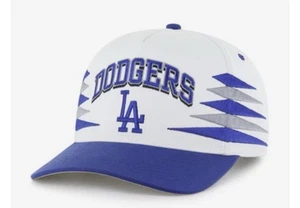 Los Angeles Dodgers LA Diamond Cut Arch Snapback Hat Hitch 47 Brand Vintage NWT - Picture 1 of 4