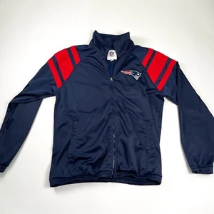 New England Patriots NFL Team Warm-up Full Zip Track G-III Jacket Men's size XL - Picture 1 of 13