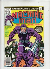 Machine Man #1 2 3 4 5 6 (Marvel 1978) Jack Kirby high grade set! 
