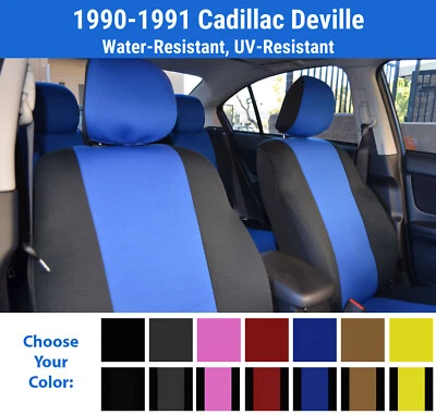 Fundas de asiento NeoSupreme para Cadillac Deville 1990-1991 Foto 1 de 3