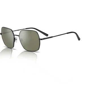 Serengeti Women's Sunglasses Loy SS548002 Shiny Black/Green Mineral Polarised - Picture 1 of 3