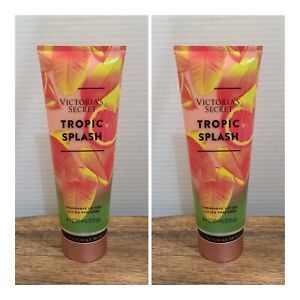 Victoria's Secret TROPIC SPLASH Fragrance Lotion ~ 8 fl.oz. ( Lot of 2 )