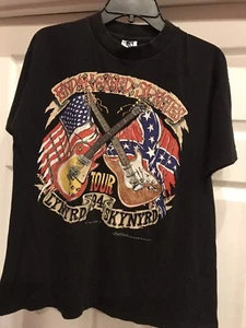 Lynyrd Skynyrd 1994 Endagered Species Tour t-shirt size L ORIGINAL single stitch - Picture 1 of 12