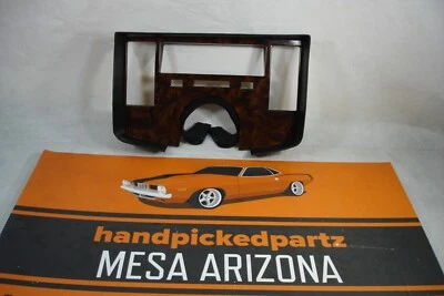 Cadillac Fleetwood Brougham 1993-1996 tracción trasera bisel de tablero de grano de madera #10232597 Foto 1 de 4