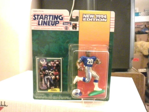 BRAND NEW (NOS) 1994 BARRY SANDERS DETROIT LIONS STARTING LINE UP MONMC Cover