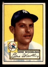 1952 Topps #99 Gene Woodling GD+