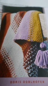 Knitting Pattern For Gorgeous Throw &  Matching Cushion Cover In Chunky - Picture 1 of 3