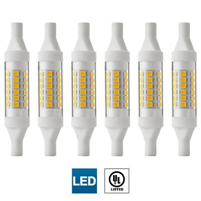6 Pack Sunlite LED T5 Double Ended Bulb (R7s), 4.5W, 30K Warm White - Image 1 of 4