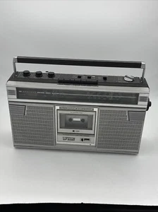 Sharp Vintage GF-6060 Boombox Stereo Radio Cassette Recorder 70s Works Read Desc - Picture 1 of 16