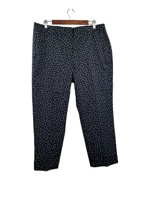 Pantalones Ann Taylor Factory para mujer 12 The Crop tiro medio nuevos con etiquetas dobladillo con puños Foto 1 de 4