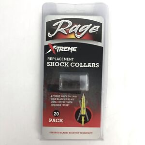 Rage X-Treme Replacement Shock Collars 20-Pack Brand New