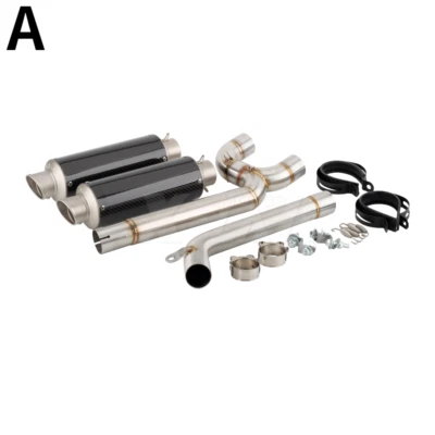 Tubo de escape y tubo de enlace para motocicleta Yamaha FZ-6 2004-2009 FZ6 FAZER S2 Foto 1 de 3