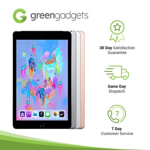 Apple iPad 6th Gen (2018) 9.7" A10 32GB 128GB Silver Gold Space Grey - Very Good - Picture 1 of 27