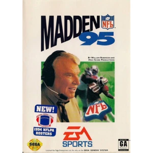 Nfl Football 95 (Sega Genesis) - Picture 1 of 1