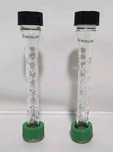 Lotto di 2 Colonne di Distillazione USATE Chemglass MW-52-01, Vigreux, Altezza 75, OAL 125 - Foto 1 di 3