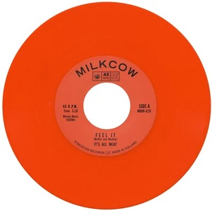 IT'S ALL MEAT Feel It 7" ORANGE vinyl psych garage beat punk Pebbles Underworld - Picture 1 of 6
