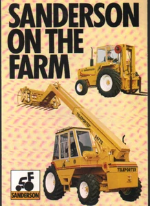 Sanderson On The Farm Forklift Brochure Leaflet - Picture 1 of 1