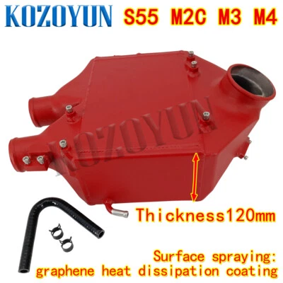 Intercooler intercambiador de calor para BMW S55 F87 M2C F80 M3 F82 F83 M4 3.0T 2015+ Foto 1 de 4