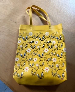 Vintage tote bag Tweety Bird Looney Tunes Vinal - Picture 1 of 12