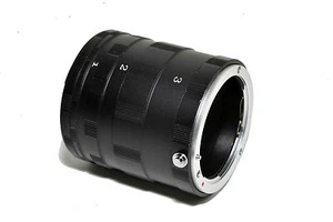 Macro Extension Tubes 5 Ring Set for all Canon EOS mount DSLR SLR cameras - Picture 1 of 4