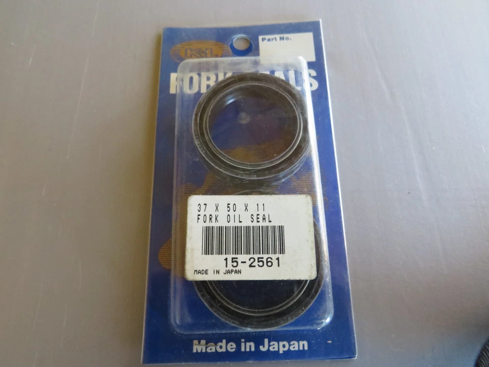 Kit de sellado de horquilla K&L 15-2561 37 mm X 50 mm X 11 mm HONDA CR80 85 SUZUKI RM85 XR OM22 Foto 1 de 1