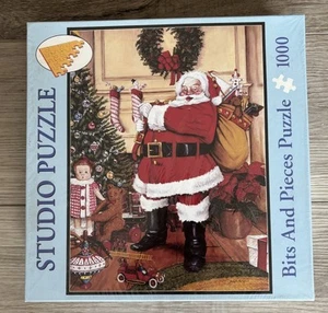 Bits and Pieces-And I Never Get Tired 1000 pc Studio Puzzle SEALED Santa Toys - Picture 1 of 4